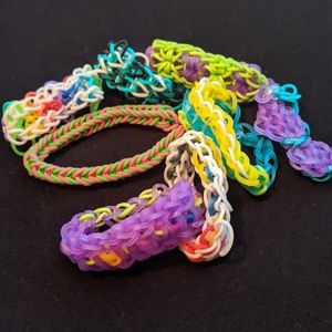 Rainbow Loom Handmade Bracelets!